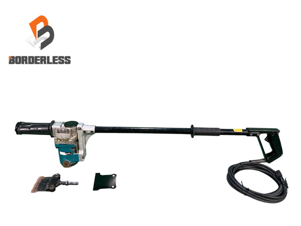 ☆中古品☆makita マキタ 100V 電動ケレン HK1800L ロングハンドル付 コード式 タイル剥がし チッパー 剥離 ハツリ129980 - 1