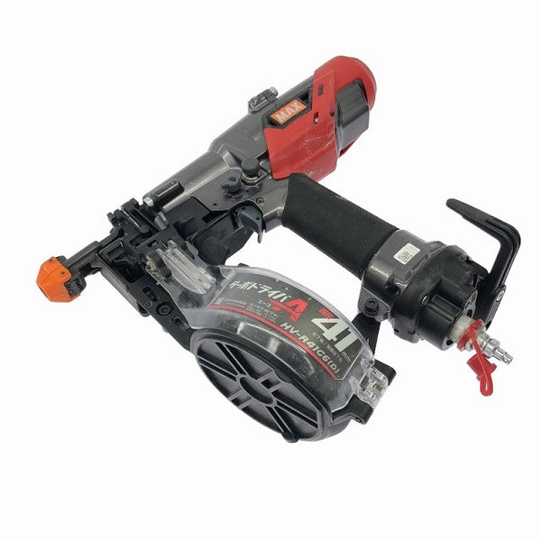 ☆美品☆MAX マックス ねじ打機 ターボドライバ HV-R41G6(D)-G 4モード搭載 エアダスタ機構 ビス打ち機 グレー 116630 - 2