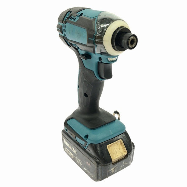 ☆中古品☆makita マキタ 18V 充電式インパクトドライバ 型番不明 バッテリー(18V 6.0Ah) 電動工具 締め付け137049 - 3