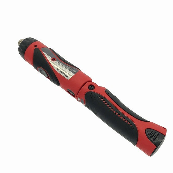 ☆極美品☆Panasonic パナソニック 3.6V 充電スティックドリルドライバー EZ7410 赤/レッドバッテリ3個(1.5Ah)充電器+ケース - 7