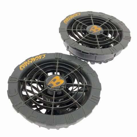 ☆中古品☆BURTLE バートル エアークラフト リチウムイオンバッテリー AC08-22V ファンユニット AC08-1  空調作業服 暑さ対策135322 - 0