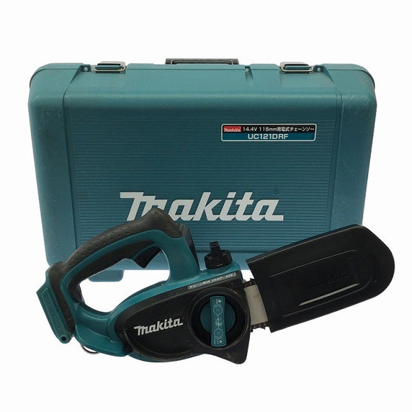 ☆中古品☆makita マキタ 14.4V 115mm 充電式チェーンソー UC121D 本体+ケース 電動工具 切断機 木工 枝切り127695 - 3