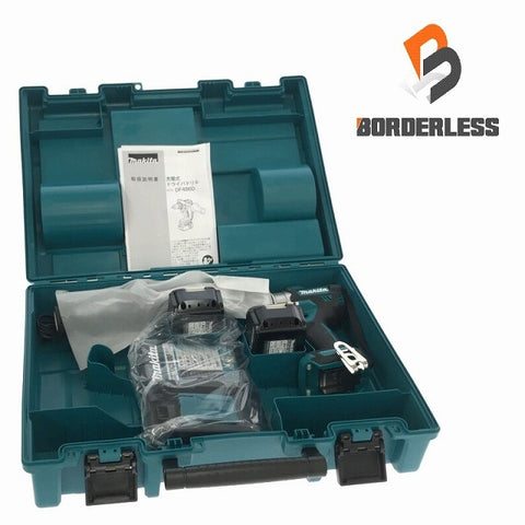 ☆未使用品☆makita マキタ 18V 充電式ドライバドリル DF486DRGX バッテリー2個(18V 6.0Ah) 充電器 ケース付119755 - 0