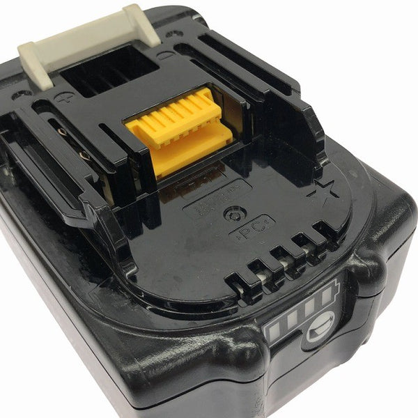 ☆極美品 計三点セット☆ makita マキタ 18V 純正 リチウムイオンバッテリー BL1860B×2 BL1830B×1 残量表示付き 蓄電池135066 - 8