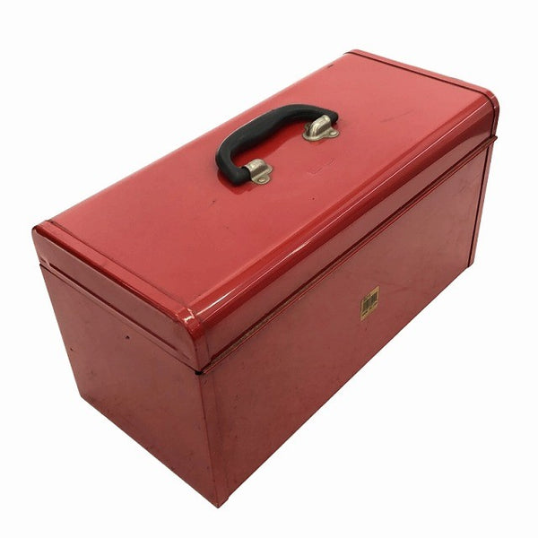 ☆中古品セット☆KTC 京都機械工具 ソケット複数 ドライバー 六角レンチ スパナ 2段工具箱 ツールボックス WATERLOO ※画像確認116793 - 6