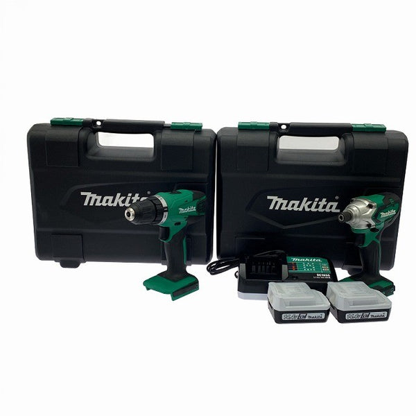 ☆美品セット☆makita マキタ 14.4V インパクトドライバ MTD001D ドライバドリル MDF347D バッテリー2個 充電器 ケース付131583 - 3