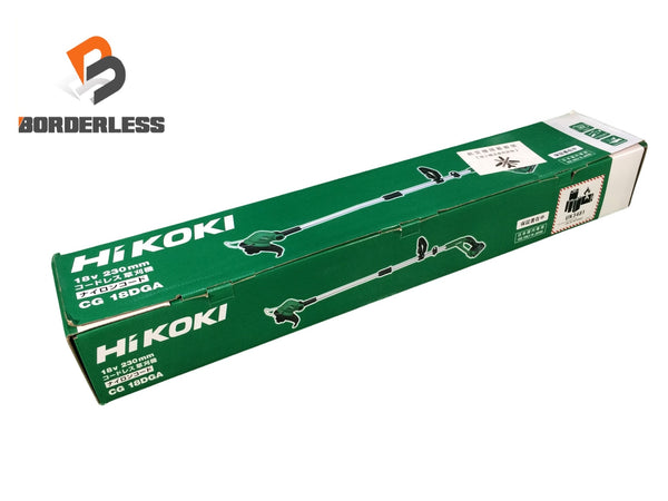 ☆比較的綺麗☆HiKOKI ハイコーキ 18V コードレス草刈機 CG18DGA 本体＋スプールセット付 充電式 草刈り機 刈払機 刈払い機119012 - 1