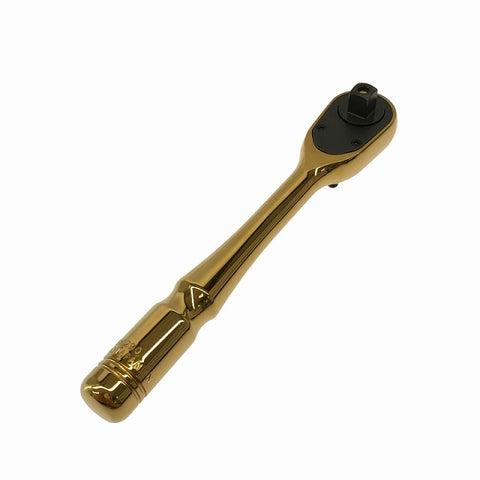 ☆未使用☆nepros ネプロス ラチェットハンドル NBR290GL 限定シリーズ 90ギア 6.3sq 金色 iPゴールド ラチェットレンチ - 0
