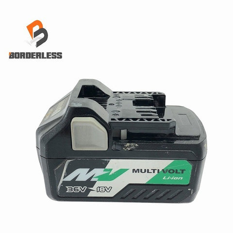☆中古品☆HiKOKI ハイコーキ 36V 2.5Ah 純正 マルチボルトバッテリー BSL36A18 蓄電池 リチウムイオンバッテリー 充電池116456