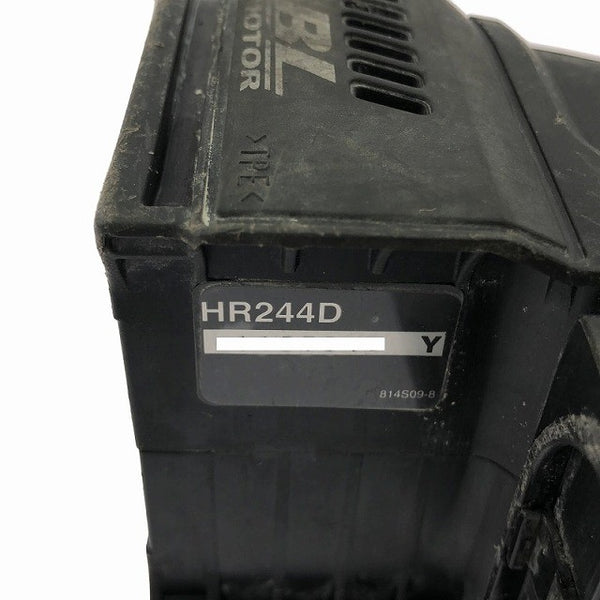 ☆中古品 コメント必読☆makita マキタ 18V 充電式ハンマドリル HR244D バッテリー1個(18V6.0Ah)付 電動工具134881 - 7