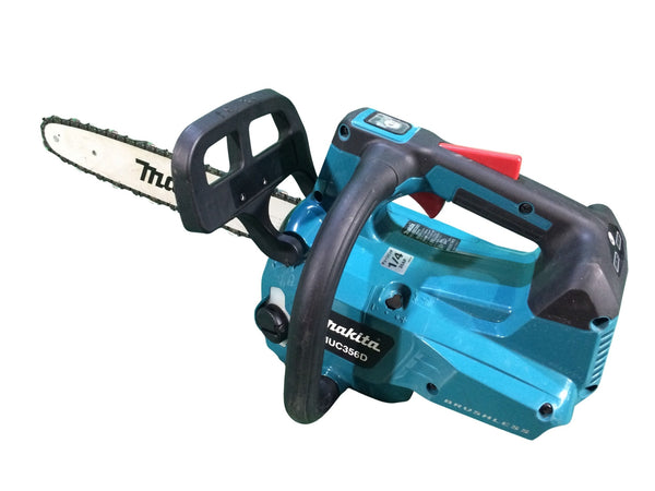 ☆比較的綺麗☆makita マキタ 18V＋18V 36V 充電式チェンソー MUC356D 本体のみ 350mm 造園 伐採131405 - 5