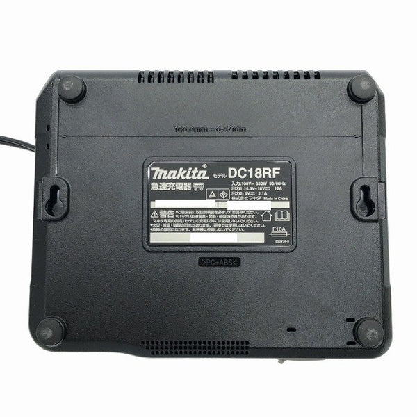 ☆極美品☆ makita マキタ純正 14.4V-18V用急速充電器 DC18RF リチウムイオン/LITHIUM-ION 蓄電 116042116042 - 7