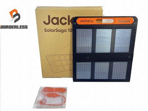 ☆未使用品☆Jackery ジャクリ solarSaga100 ソーラーパネル JS-100F 折り畳み式