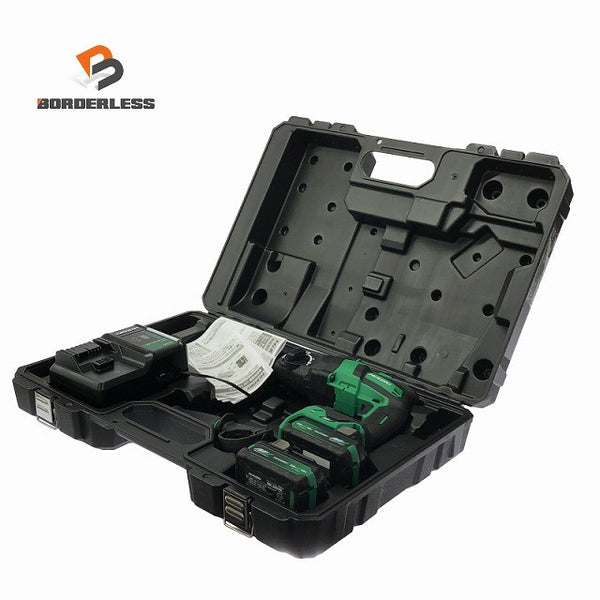 ☆未使用品☆ HIKOKI ハイコーキ 28mm 36V コードレスロータリハンマドリル DH36DPE(2XPZ) バッテリ2個 充電器 ケース付129204 - 1