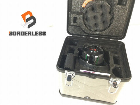 ☆中古美品☆TAJIMA タジマ グリーンレーザー墨出し器 ZEROG2-KJY 本体+受光器+ケース付 高精度 矩十字 ZERO GREEN128881