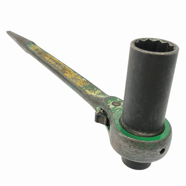 ☆中古品10本セット☆SUPERTOOL スーパーツール 12角 両口ラチェットレンチ8本 RN2126 RN2224 他 片口2本 RN30 爪式 ガチャ131933 - 9