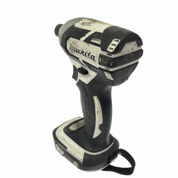 ☆中古品☆makita マキタ 14.4V 充電式インパクトドライバー TD137D 白 バッテリ1個(14.4V4.0Ah) 充電器付 DIY 締付け 電動工具126528 - 5