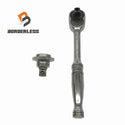 ☆中古品セット☆Snap-on スナップオン 3/8 ラチェットハンドル F723A ユニバーサルジョイント FU80A ラチェットレンチ113764 - 1