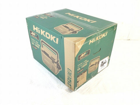☆未使用品☆HiKOKI ハイコーキ 14.4V/18V 10.5L コードレス保冷温庫 UL18DD(XMBZ) サンドベージュ バッテリー1個付136925 - 0