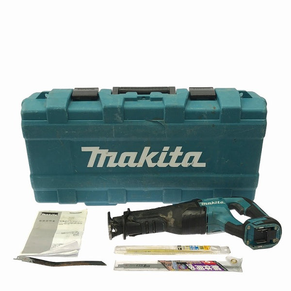 ☆比較的綺麗☆makita マキタ 18V 充電式レシプロソー JR187D 本体とケース 青/ブルー セーバーソー/セーバソー/電動のこぎり - 3