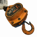 ☆中古品2個セット☆KITO キトー チェーンブロック M3形 CB010 荷重1.0ton/1ton 揚程2.5m 手動式 チェンブロック 吊り具 荷揚げ機135683 - 7