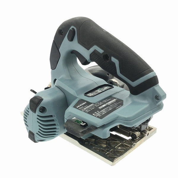 ☆比較的綺麗 限定色☆HiKOKI ハイコーキ 36V 125mm コードレス丸のこ C3605DA(SK) アイスグレー 充電式マルノコ 丸ノコ117508 - 4