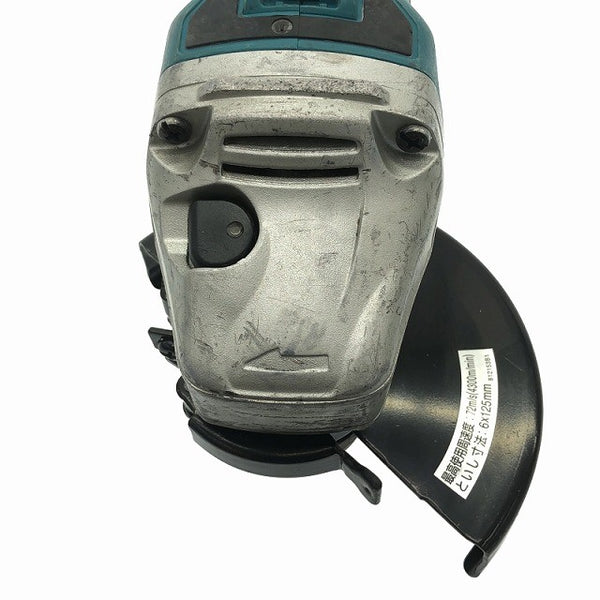 ☆中古品☆makita マキタ 18V 125mm 充電式ディスクグラインダ GA504DN 本体のみ 研磨 切削 サンダー - 7