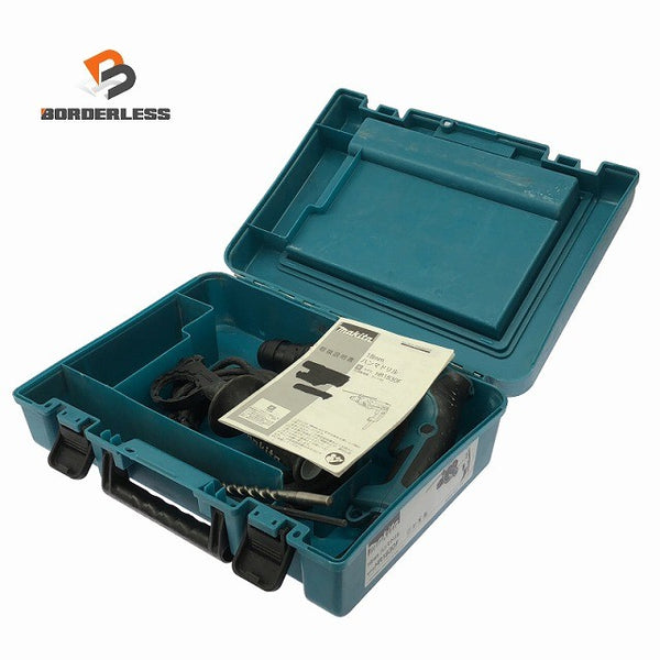 ☆中古品☆makita マキタ 100V 18mm ハンマドリル HR1830F ケース付 穴あけ 穿孔 電動工具129535 - 1