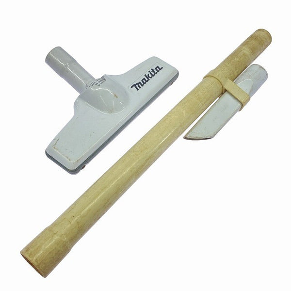 ☆中古品☆makita マキタ 18V 充電式クリーナー CL181FD 白 本体＋パイプ＋ノズル付 コードレス バッテリー式 ハンディ 掃除機114735 - 10