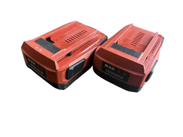 ☆比較的綺麗☆HILTI ヒルティ 21.6V 充電式留付けツール BX3-ME バッテリ2個 4.0AH 充電器 コンクリートネイラー 鋲打機125298 - 9