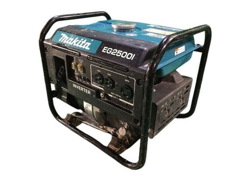 ☆中古品☆ makita マキタ エンジン発電機 EG2500I 定格電圧100V 定格電流25A 定格出力2.5kVA ガソリン工具 - 0