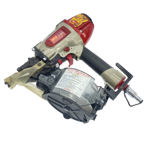 ☆中古品☆MAX マックス 65mm 一般庄/常圧 コイルネイラ CN-565S(FP) ケース付 エア釘打機 エア釘打ち機 ロール釘打機118071 - 4