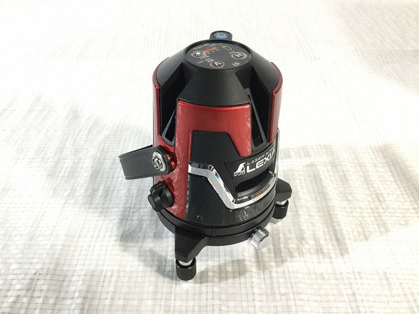 ☆未使用品☆SHINWA シンワ RASER ROBO LEXIA 51 No.70935 本体+パーツ+ケース レッド/赤 レーザーロボ レクシア 墨出器 墨出し107897 - 5