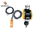 ☆中古品☆RYOBI リョービ 100V 小型ウインチ WI-125 リモコン付 荷重130kg 揚程30m 電動ホイスト 電動ウインチ 電動ウィンチ130481 - 1