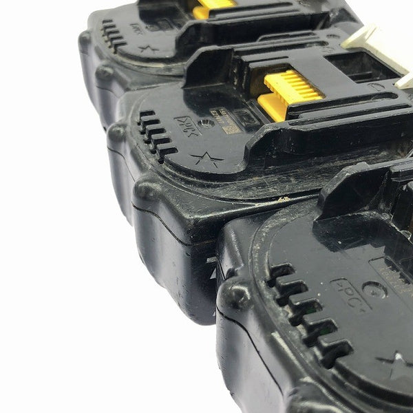☆中古品3個セット☆makita マキタ 18V 純正 リチウムイオンバッテリー 5.0Ah BL1850 4.0Ah BL1840 3.0Ah BL1830 蓄電池 充電池 - 9