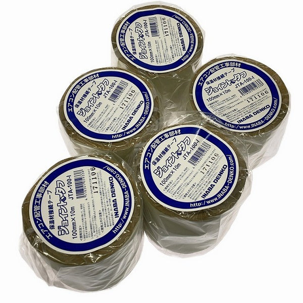 ☆未使用品 5点セット☆INABA 因幡電工 10ｍ 保温材接続ﾃｰﾌﾟ ｼﾞｮｲﾝﾄﾀﾌ  JTA-100-I エアコン122380 - 2