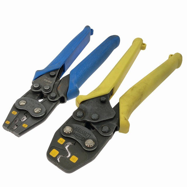 ☆中古品4本セット☆マーベル ハンドプレス MH-125 MH-17S ロブスター 圧着工具 AK-17MA2 FK-1 圧着ペンチ 圧着機 手動式136130 - 6