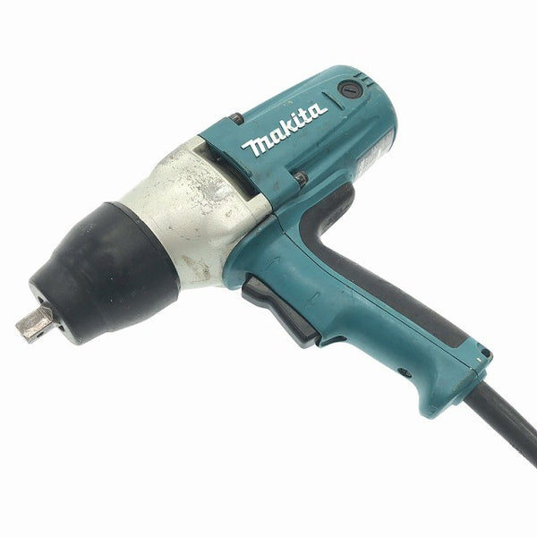☆中古品☆ makita マキタ 100V インパクトレンチ TW0350 青/ブルー 本体のみ117324 - 2