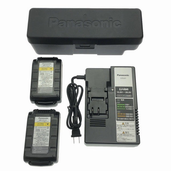 ☆極美品☆Panasonic パナソニック 14.4V 充電インパクトドライバー EZ7548LS2ST1 金色 バッテリ2個(14.4V 4.2Ah) 充電器 ケース付 - 10