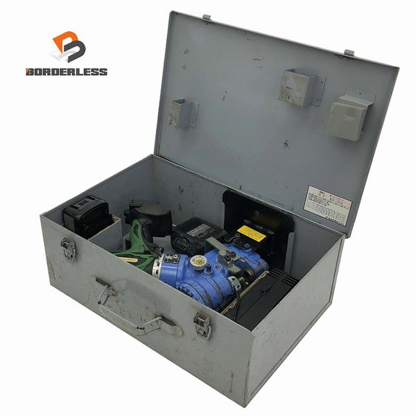 ☆中古品☆KAMEKURA 亀倉精機 18V コードレスポートパンチャー RW-B1A バッテリ2個(6.0Ah) 充電器 パーツ ケース 充電式135771 - 1