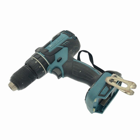 ☆中古品☆makita マキタ 14.4V 充電式震動ドライバドリル HP470D バッテリ1個(14.4V 5.0Ah) ドリルドライバー 締付け 穴あけ137118 - 0