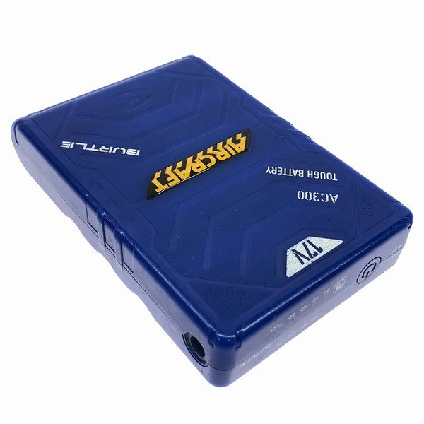 ☆中古品☆BURTLE バートル 17V エアクラフトバッテリー AC300 青 空調作業服 暑さ対策 熱中症対策 京セラ136883 - 3