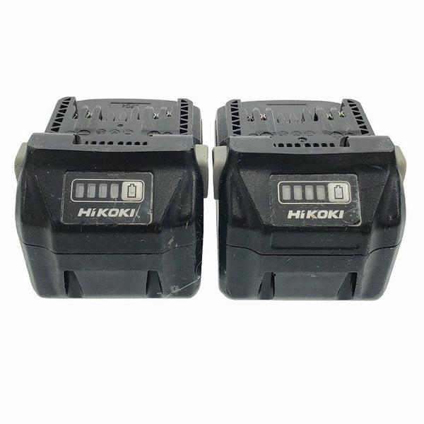 ☆中古品2点セット☆HiKOKI ハイコーキ 36V 2.5Ah 純正 マルチボルトバッテリー BSL36A18 リチウムイオンバッテリー 蓄電池137125 - 6