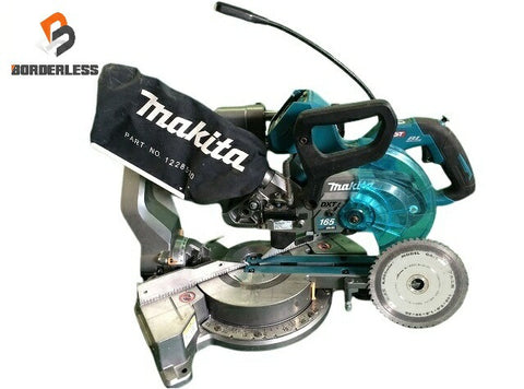 ☆中古品☆makita マキタ 40V 165mm 充電式スライドマルノコ LS009G 本体のみ コードレス スライド丸のこ スライド丸ノコ 切断機