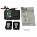 ☆美品☆HiKOKI ハイコーキ 10.8V コードレスドライバドリル FDS12DAL(2ES) バッテリ2個(1.5Ah) 充電器 ケース付 充電式132969 - 9