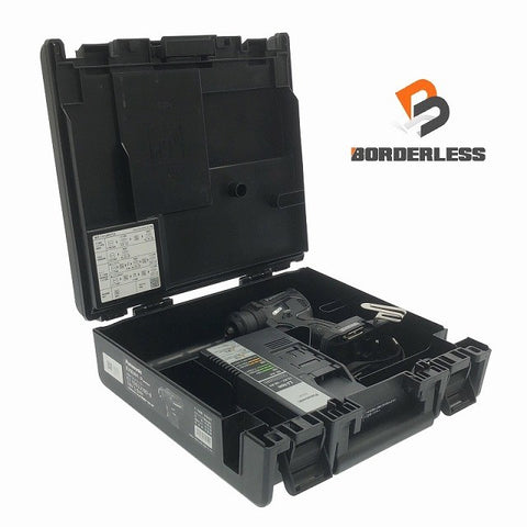 ☆中古美品☆Panasonic パナソニック 14.4V/18V 充電ドリルドライバー EZ1DD2 充電器 EZ0L81 ケース付き ドライバドリル - 0