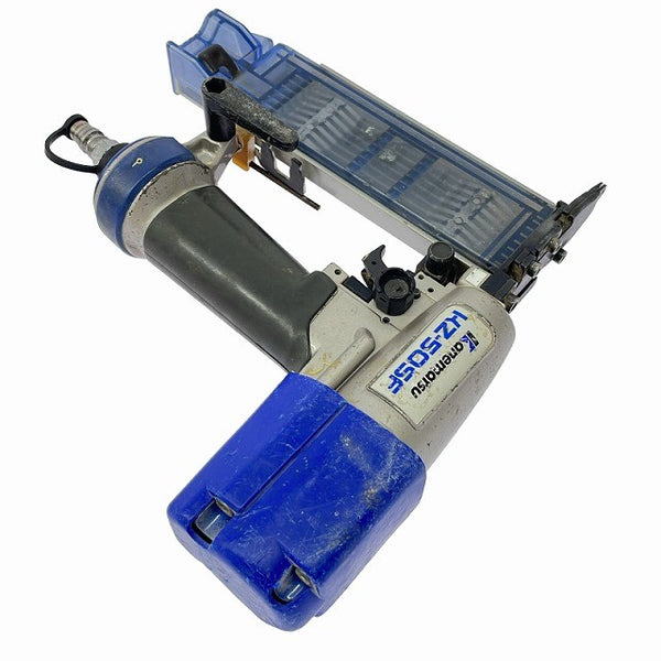 ☆中古品☆Kanematsu 兼松 常圧 仕上釘打機 KZ-50SF 防護ゴーグル ケース付 フィニッシュネイラ エアーツール129411 - 6