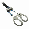 ☆未使用品☆TITAN タイタン REELOCK mini タイプ1 ランヤード ダブル HL-HW-130-CC 巻取式 ハーネス 安全帯 胴ベルト兼用135651 - 3