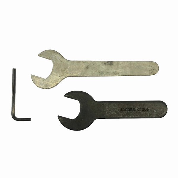 ☆未使用保管品☆Ingersoll Rand インガソールランド エアドリル 7RAQT4 スパナ2本 六角レンチ付き タッパー エアツール エア工具 - 10