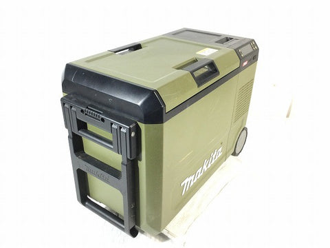 ☆中古品☆ makita マキタ 40Vmax/18V 充電式保冷温庫 CW001G オリーブ 本体+パーツ+AC/シガーアダプタ アウトドア 冷蔵庫 116766116766 - 0
